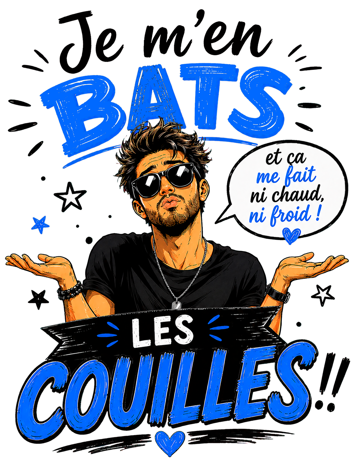 Collection JE M'EN BATS LES C