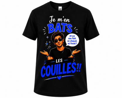 T-shirt Je m’en bats les c