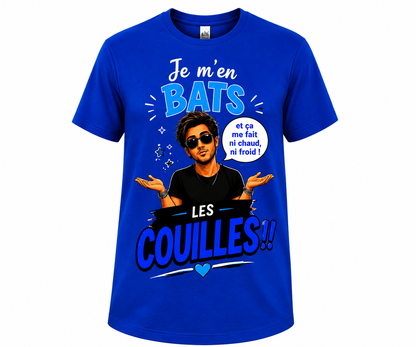 T-shirt Je m’en bats les c